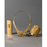 Herta & Friedrich Gebhart, Gilded Jewellery set Expo Montreal 1967