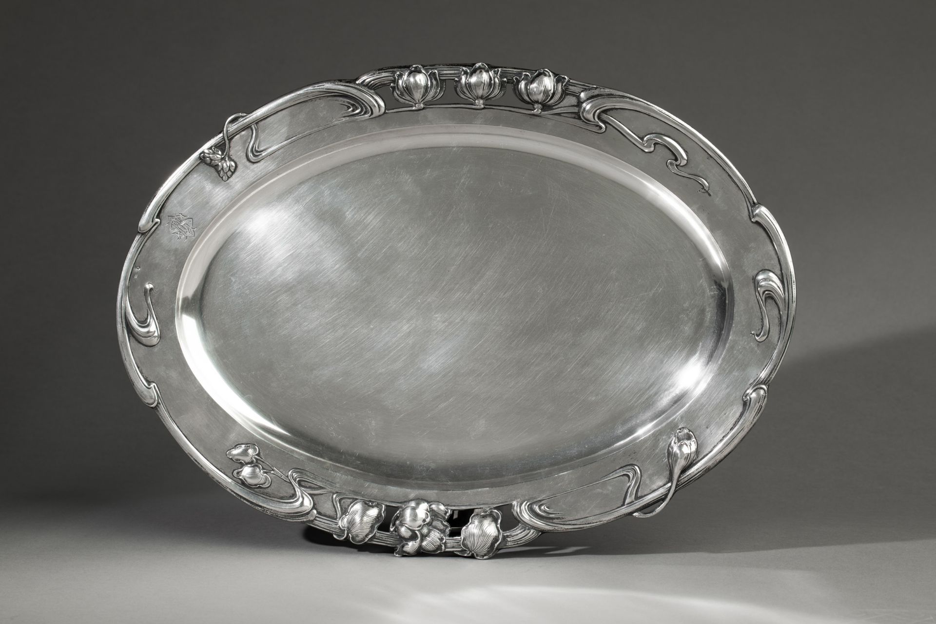 Silver Tray, Vienna, Max Goldlitzka