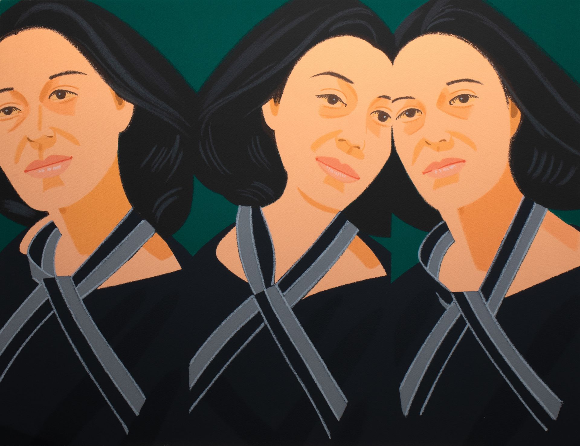 Alex Katz*, Gray Ribbon, from Ada and Alex Portfolio