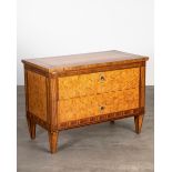 Louis Seize Chest of drawers with inlays