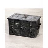 Antique iron chest