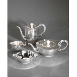 Paula Straus, Bruckmann Very Rare Silver Tea- and Coffeeset