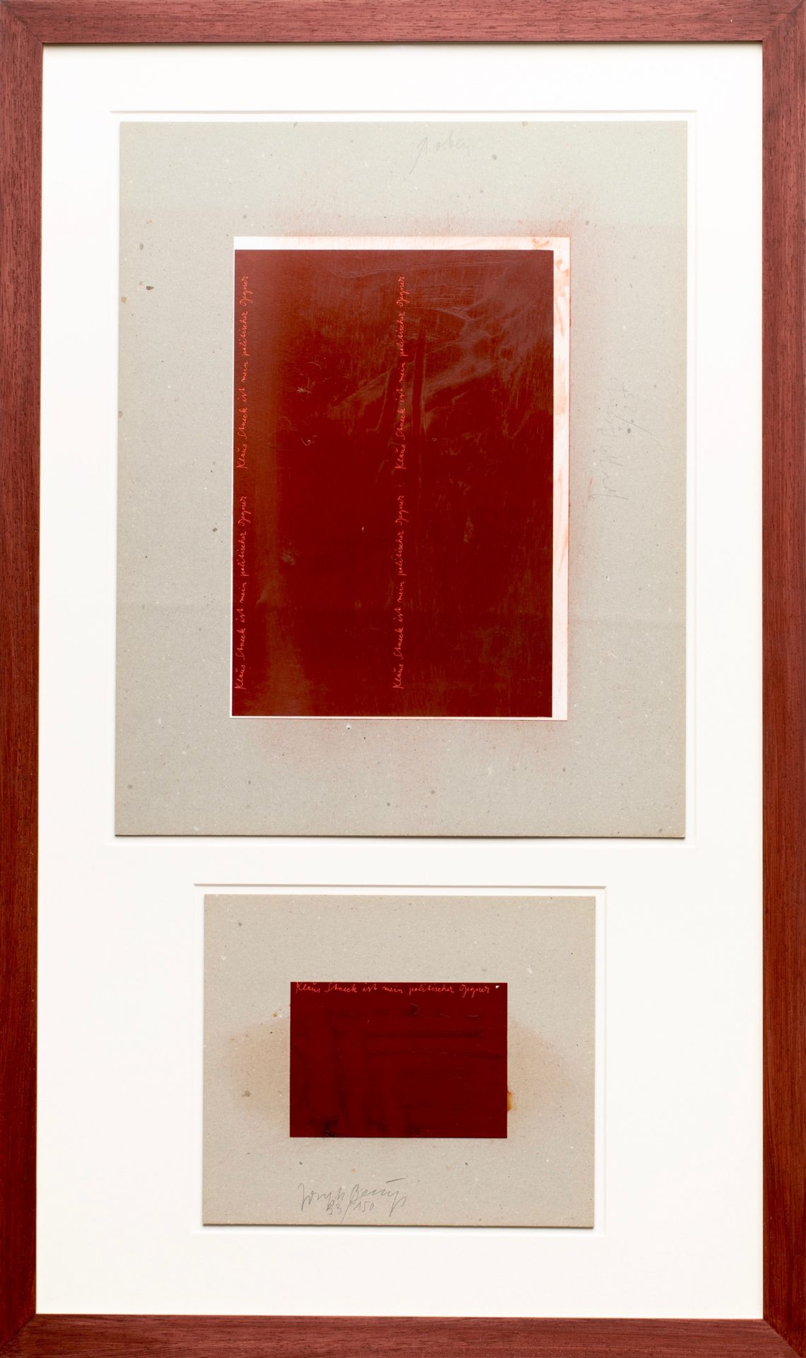 Joseph Beuys*, 2x Klaus Staeck gebohnert 2/25 and 33/150