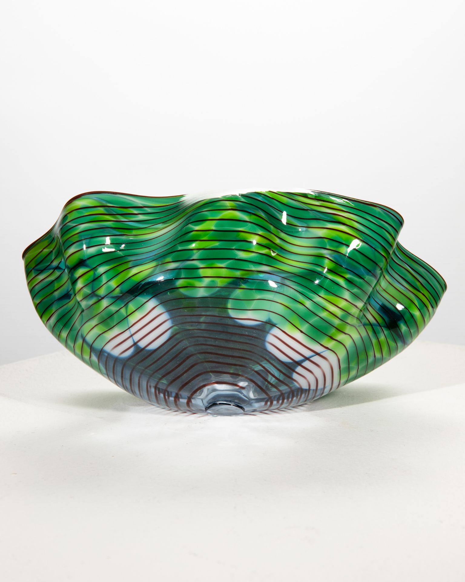 Dale Chihuly, 3 seaforms piece sculptural glasforms - Image 15 of 17