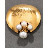 Herta & Friedrich Gebhart, Gold18 K, Pearls, Pendant