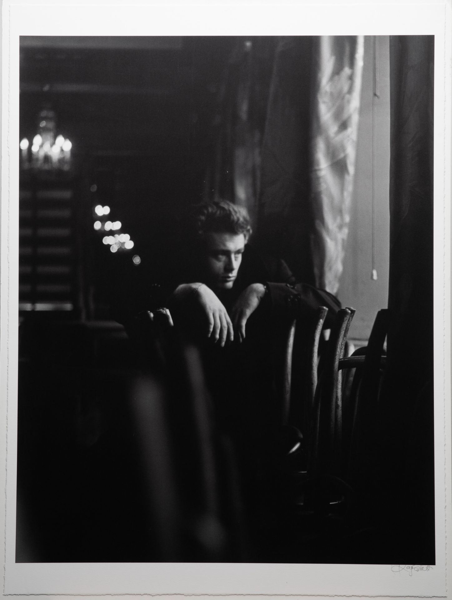 Roy Schatt, James Dean on Set of The Thief, XL limited photograph - Bild 2 aus 6