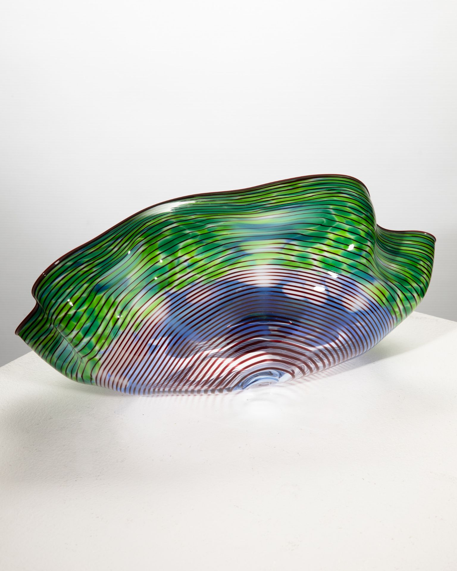 Dale Chihuly, 3 seaforms piece sculptural glasforms - Image 4 of 17