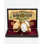 14 K Gold Pocket watch A. Lange & Söhne, Glashuette/ Saxony