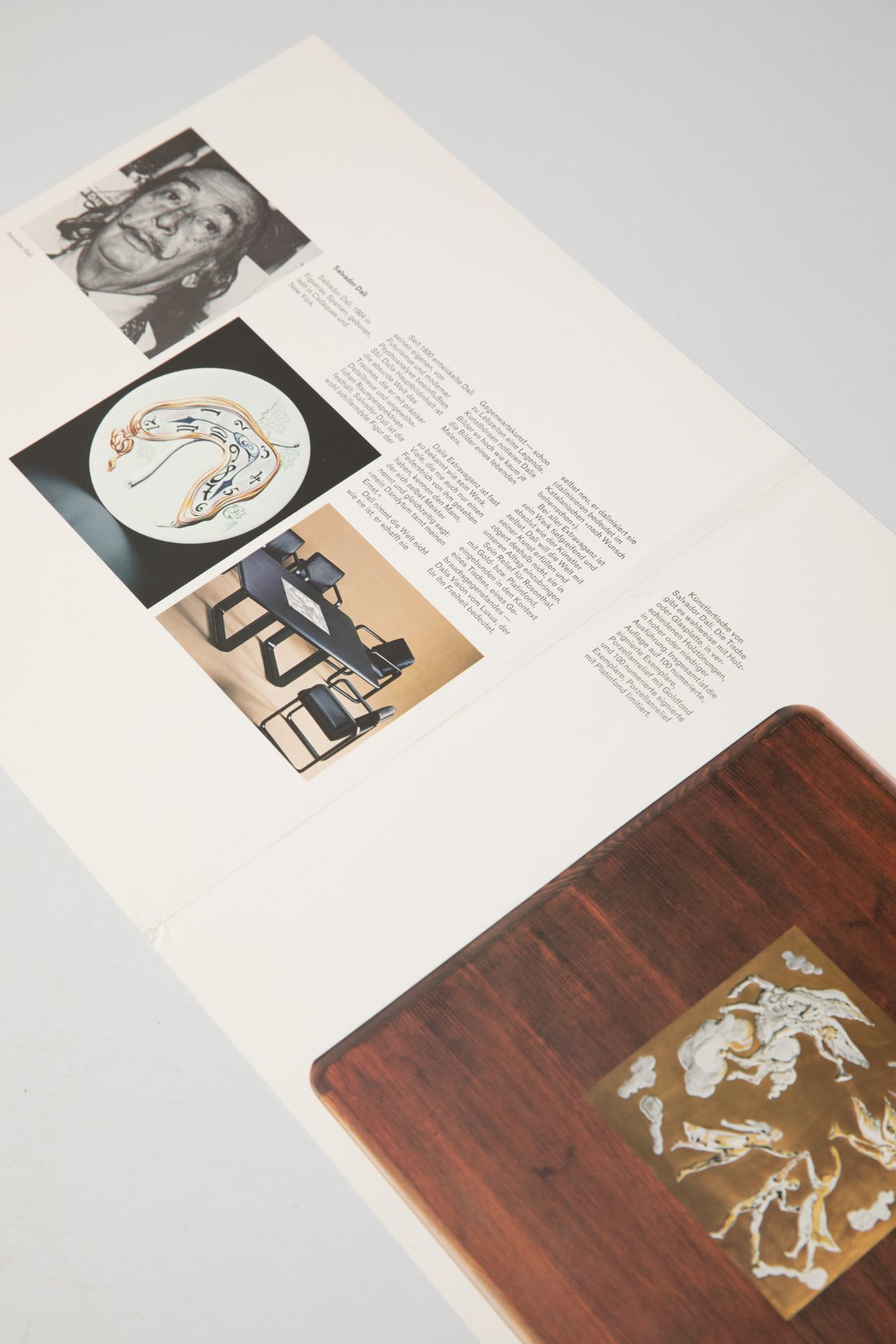 Salvador Dali, Relief plate for Rosenthal (sample) + catalog - Bild 11 aus 12