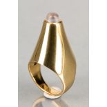 Herta & Friedrich Gebhart, Ring, Gold 18K, Moonstone