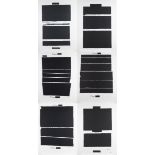 Jenny Holzer*, 6 Sheets from the Waterboarding series