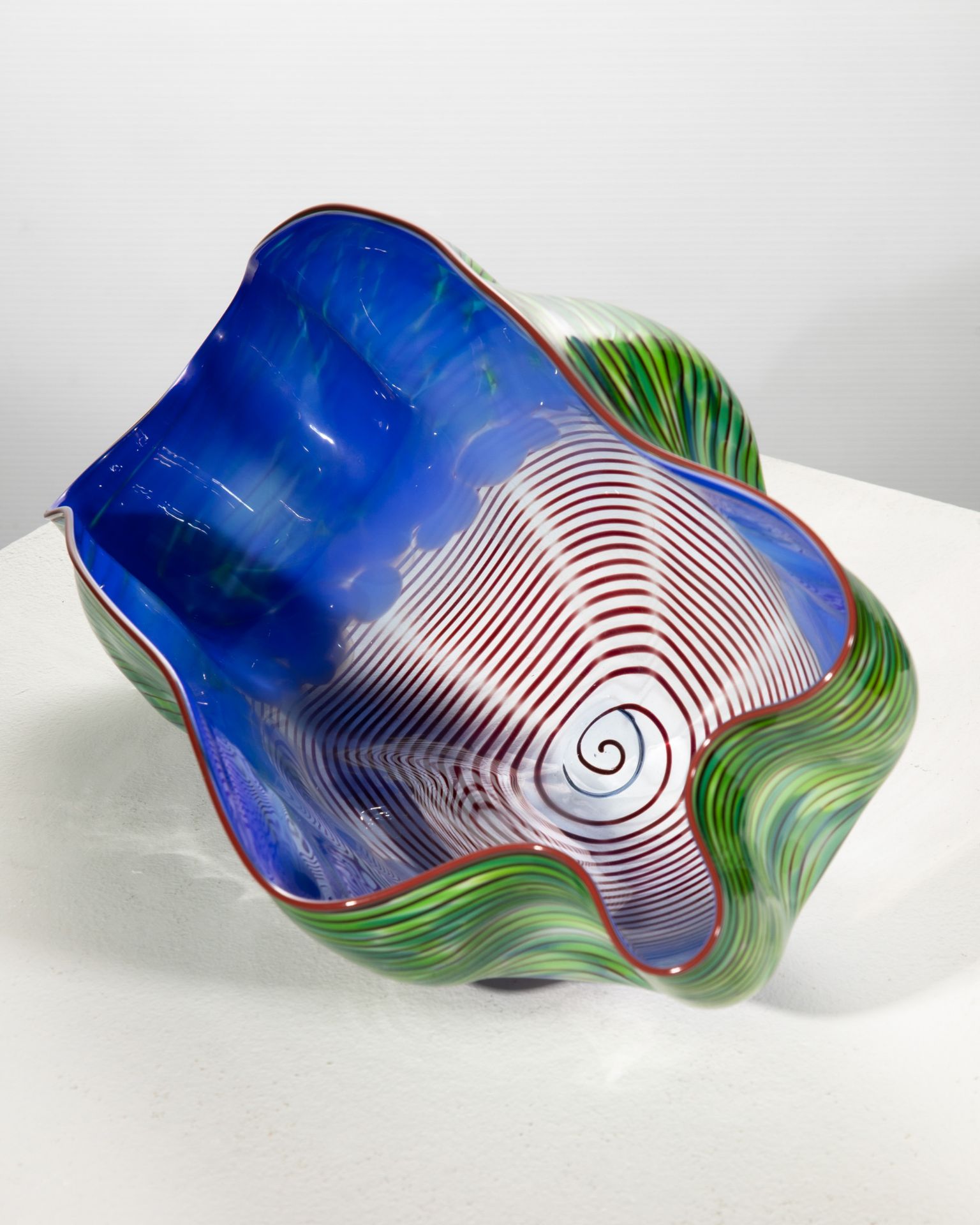 Dale Chihuly, 3 seaforms piece sculptural glasforms - Image 5 of 17