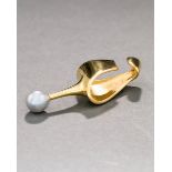 Herta & Friedrich Gebhart, Earring, Gold, Southsea pearl