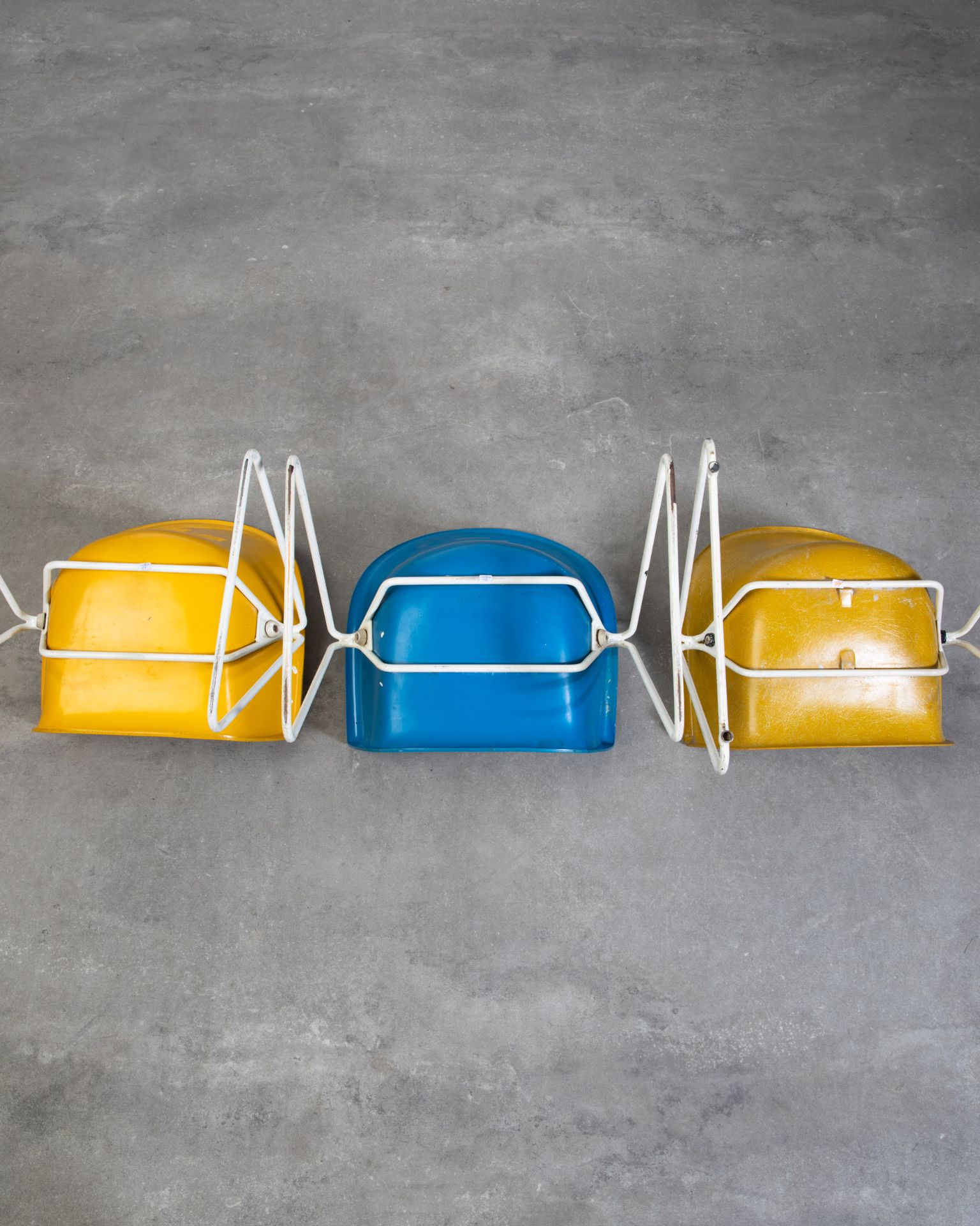 Walter Papst, Wilkhahn, 3 Children Chairs + Table in Fiberglass - Bild 8 aus 8