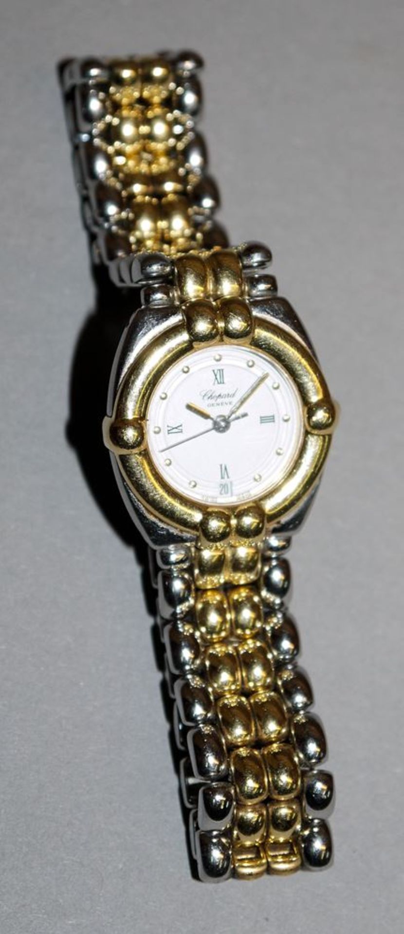 Damenarmbanduhr Chopard Gstaad, Gold mit Garantie-Urkunde von 1988