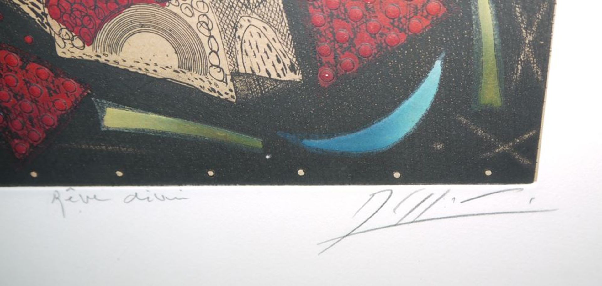 Georges Dussau, Abstrakte Kompositionen, 3 sign., Carborundum, galeriegerahmt - Bild 4 aus 4