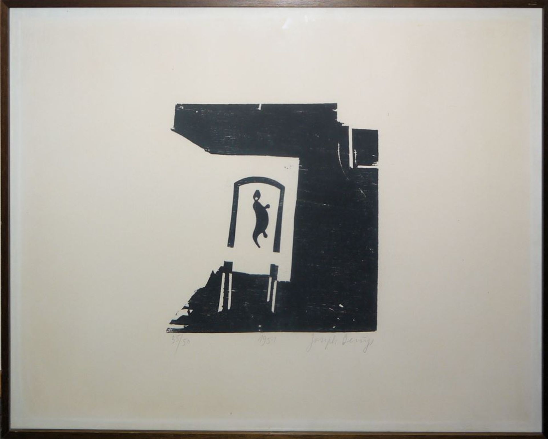 Joseph Beuys, Esse 1951, Holzschnitt, später Abzug 1973-74