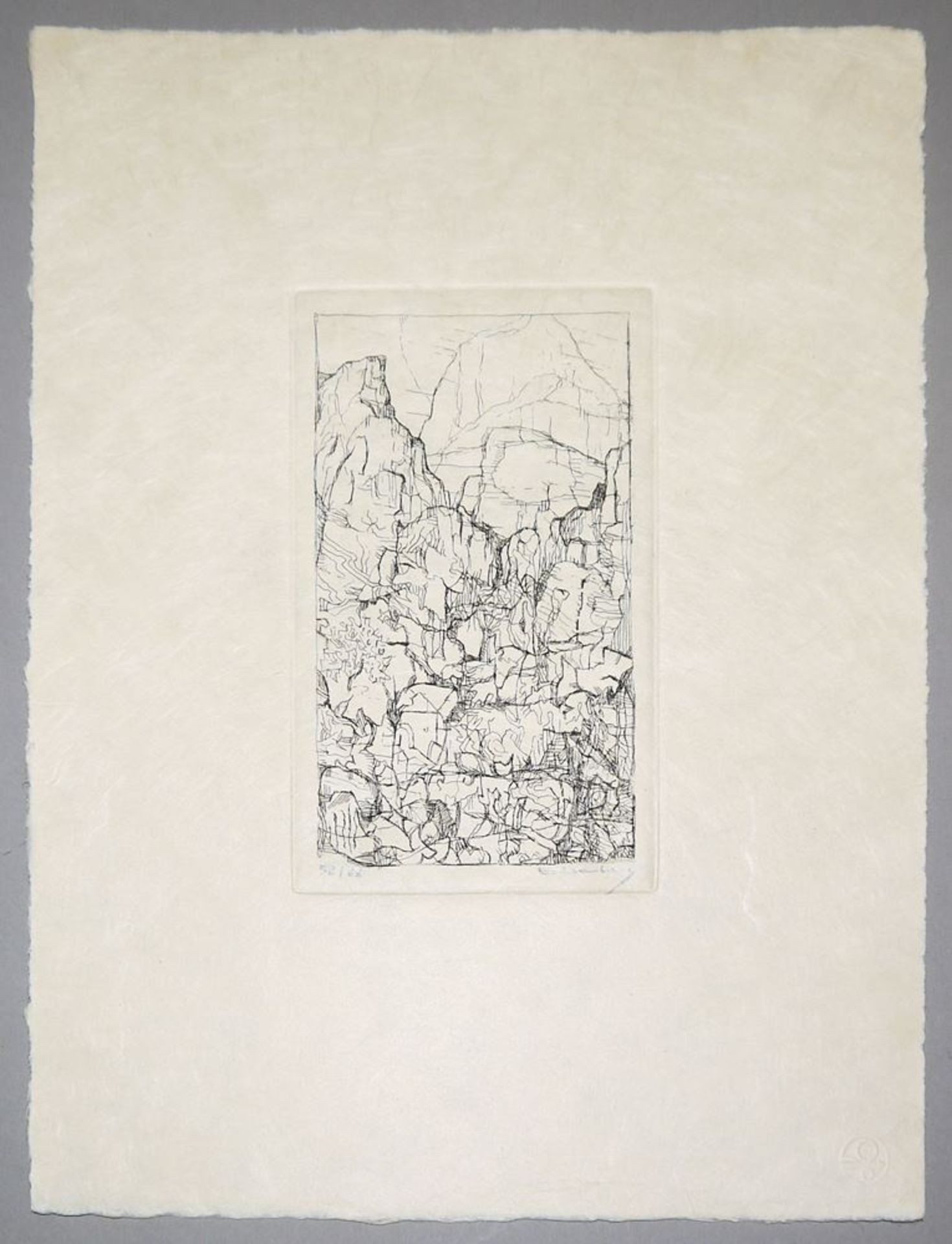 Paul Eliasberg, Landschaften & Naturausschnitte, 9 signierte Radierungen, o. Ra - Image 5 of 5