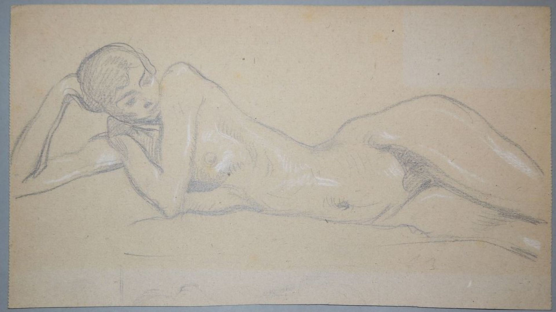 Josef Eberz, expressionistische Radierung von 1920, sign. & Richard Kempin, Fra - Image 4 of 5
