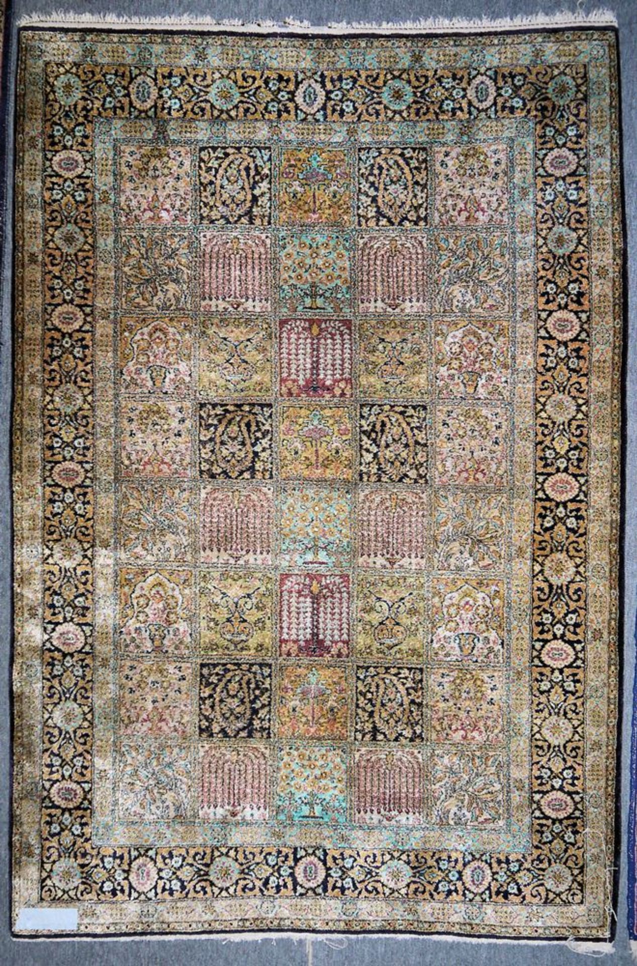 Orientteppich Seide Ghom, Persien