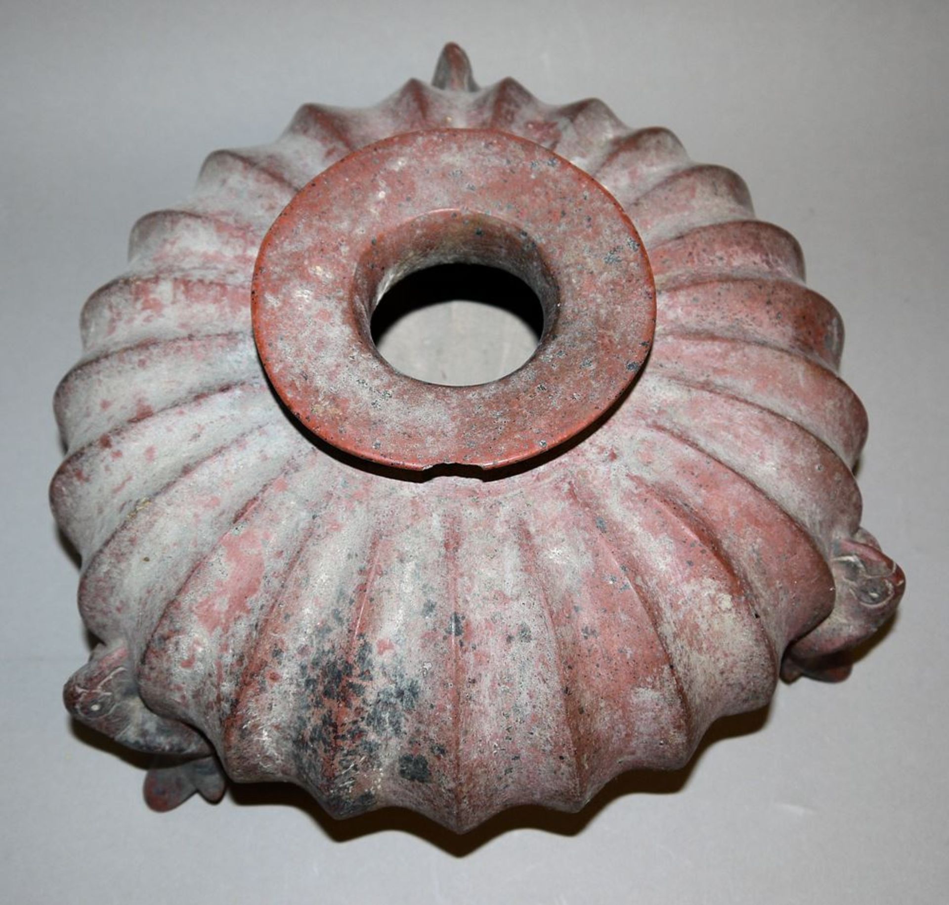 Präkolumbisches Gefäß in Kürbisform, Colima, Comala-Stil, protoklassisch, Mexik - Bild 3 aus 4