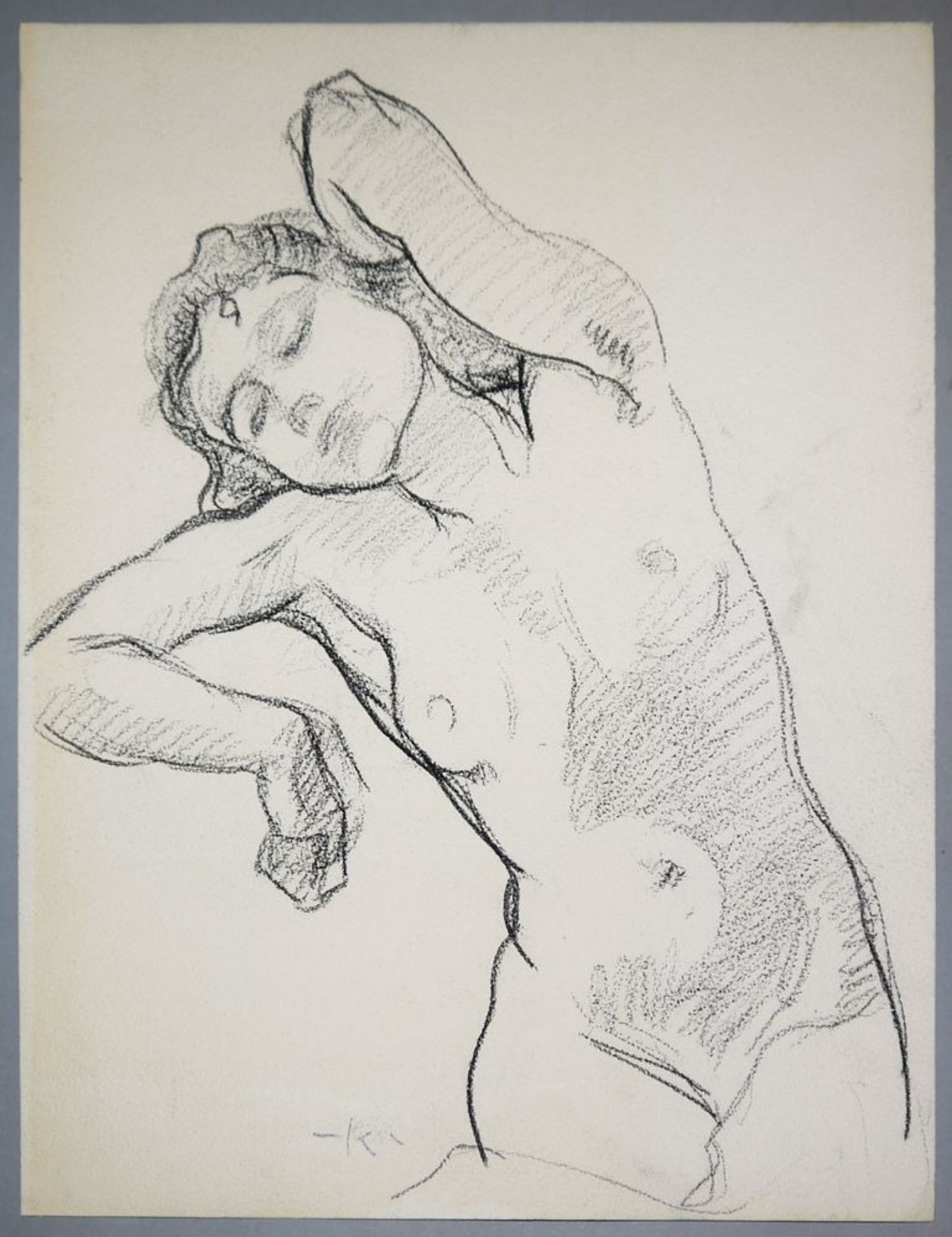 Josef Eberz, expressionistische Radierung von 1920, sign. & Richard Kempin, Fra - Image 5 of 5