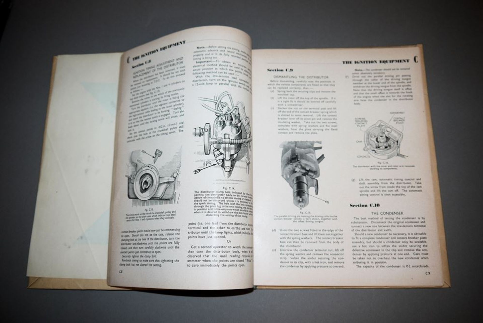 MG Midget TD, Workshop Manual von 1950 - Bild 2 aus 2