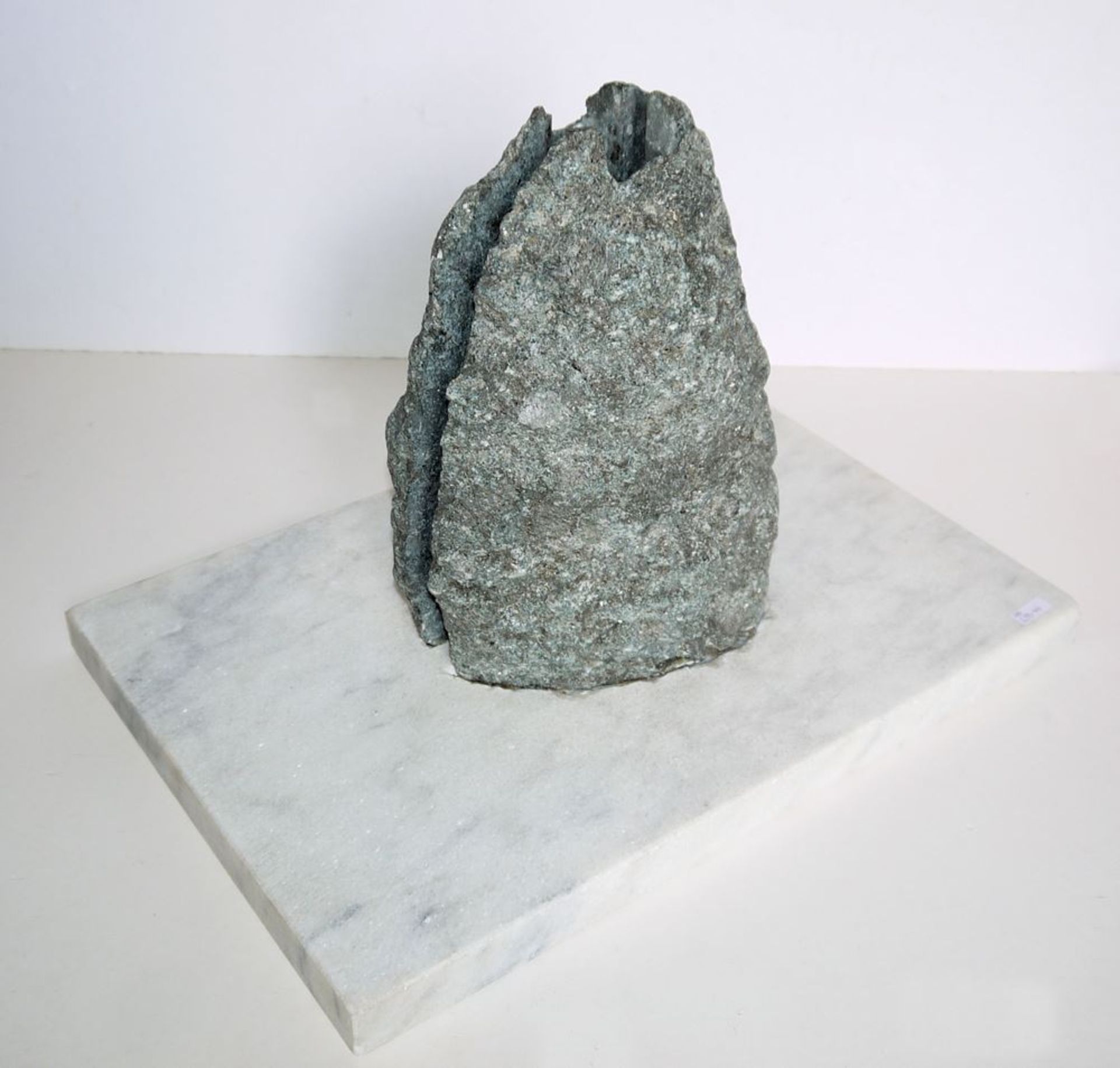 Francois Lafranca, Camana 1988, 2 Elemente Amphi, Marmor- und Granitskulptur - Image 2 of 3