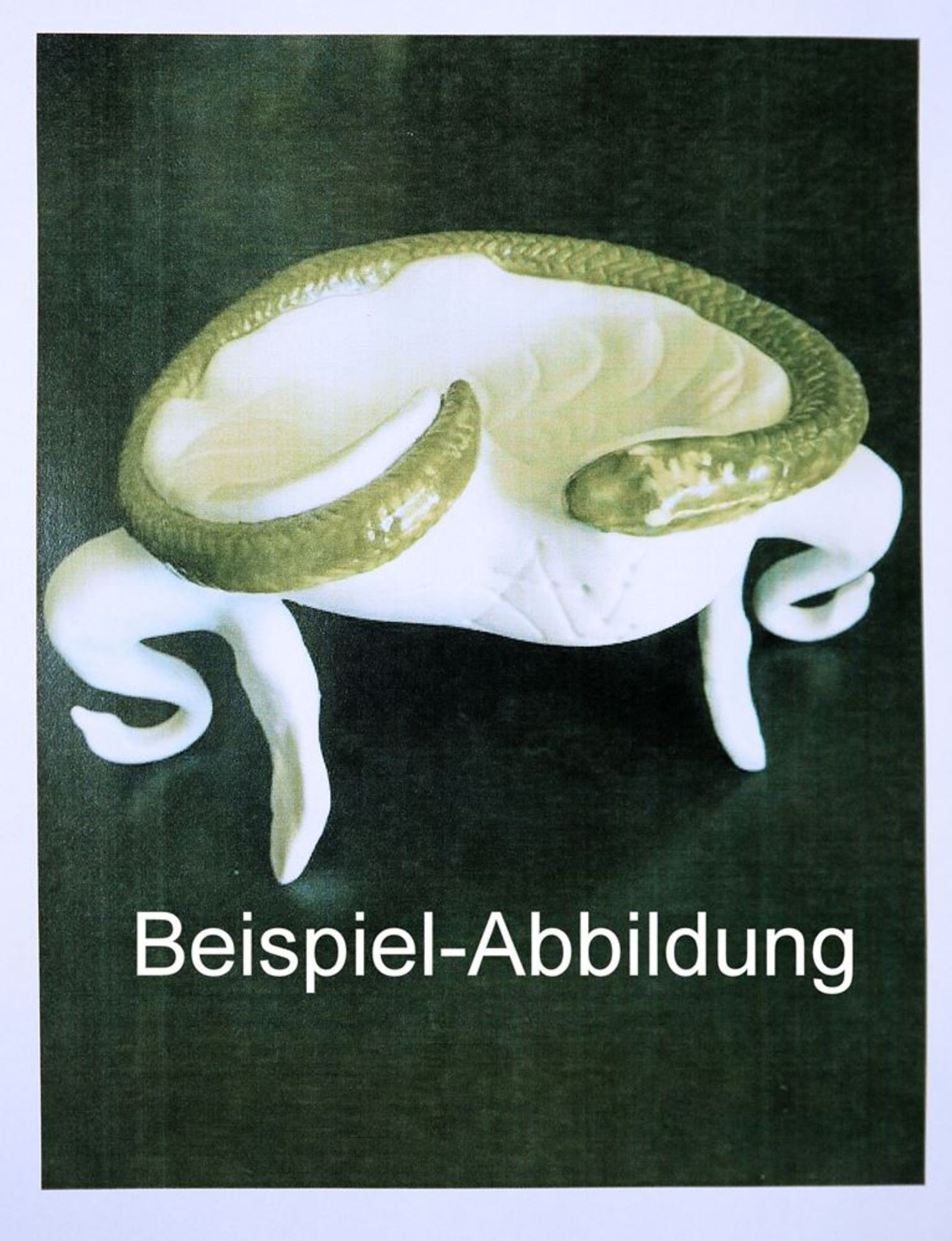 Salvador Dali, "Swan Elephant Ashtray" for AIR INDIA 1967, sealed in a gift box - Image 4 of 4