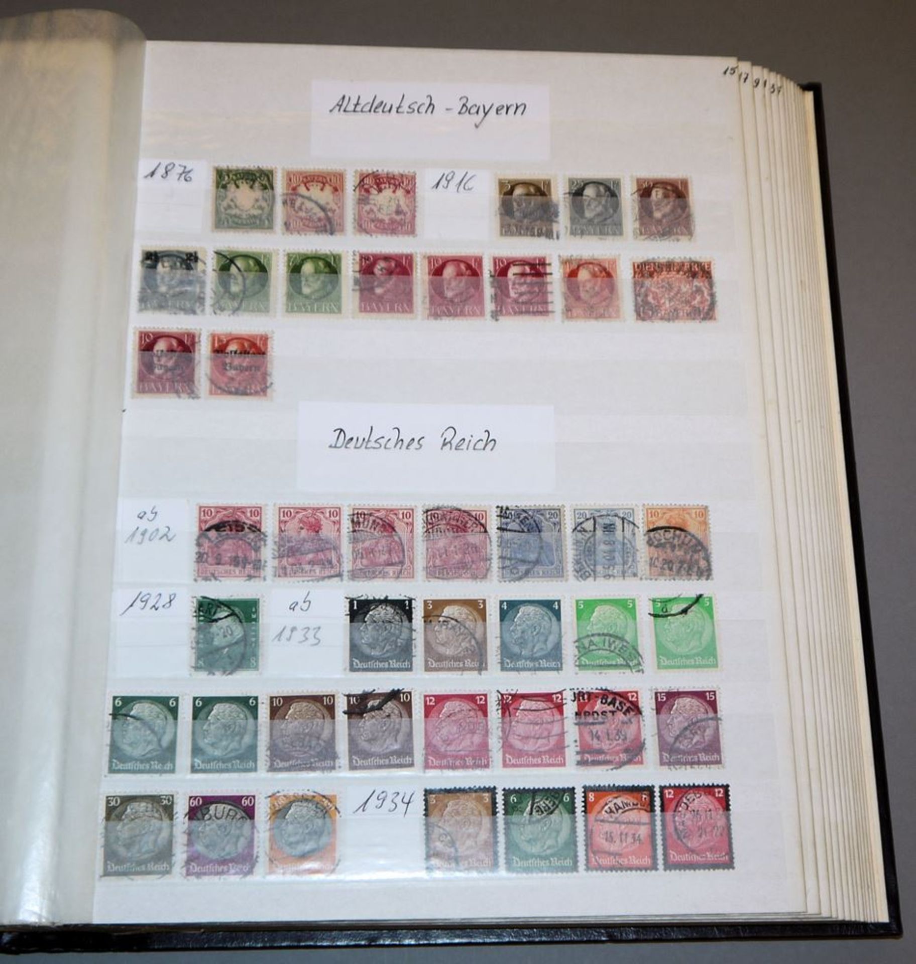 Umfangreiche "klassische" Briefmarken- und Münzensammlung für Selbstbesichtiger - Bild 7 aus 15