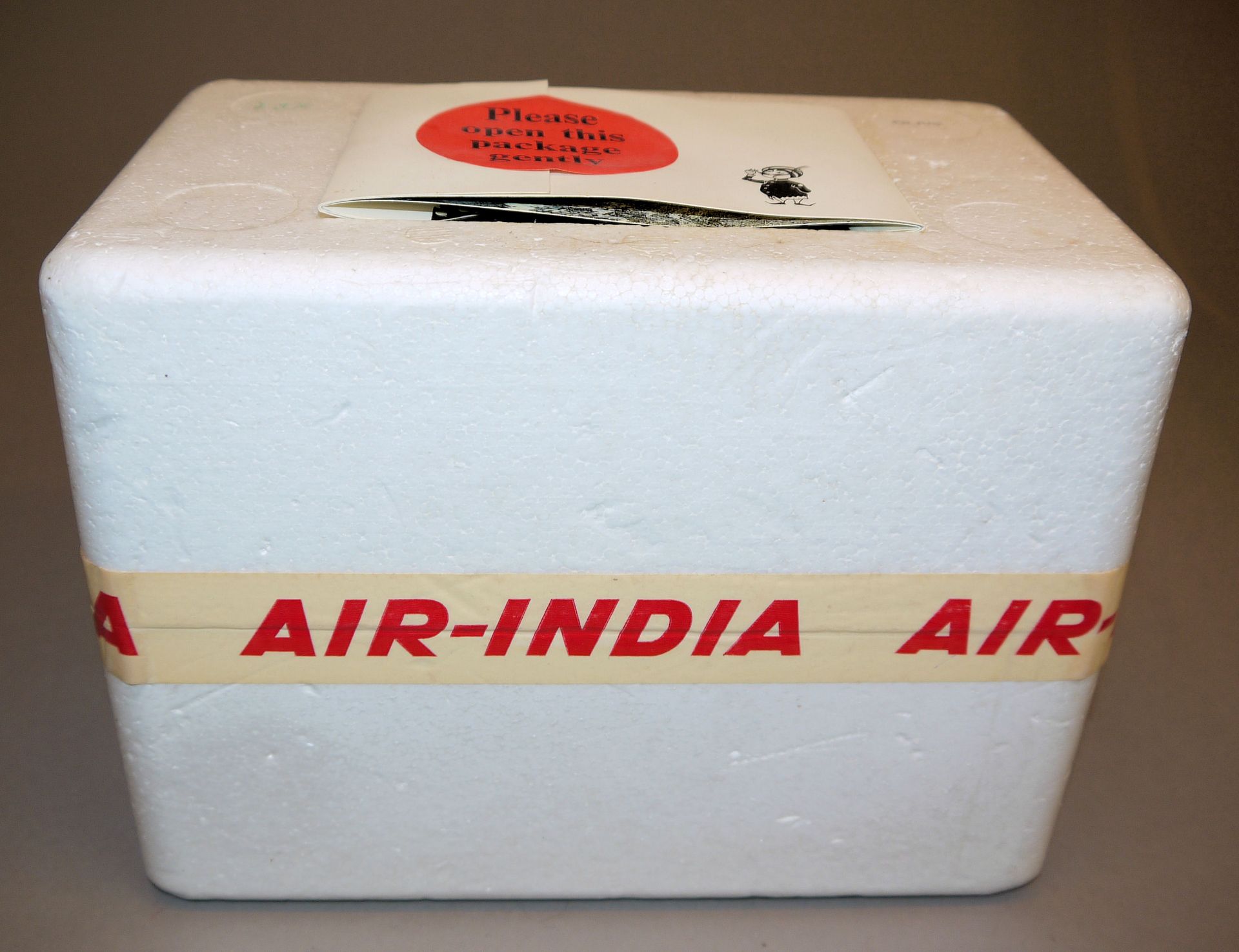 Salvador Dali, "Swan Elephant Ashtray" for AIR INDIA 1967, sealed in a gift box