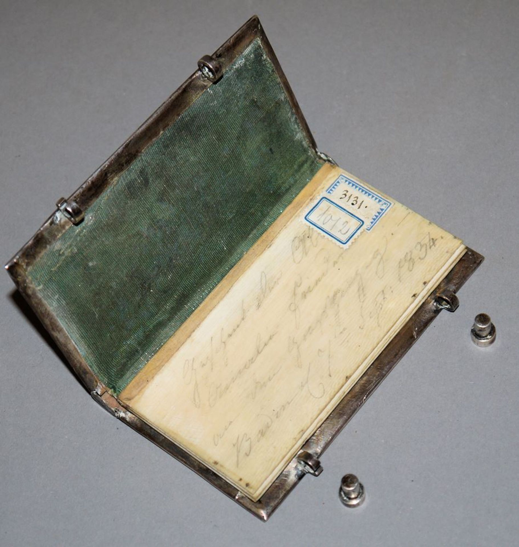 Ewiger Kalender oder Calendarium Perpetuum aus Silber um 1700 - Bild 3 aus 3