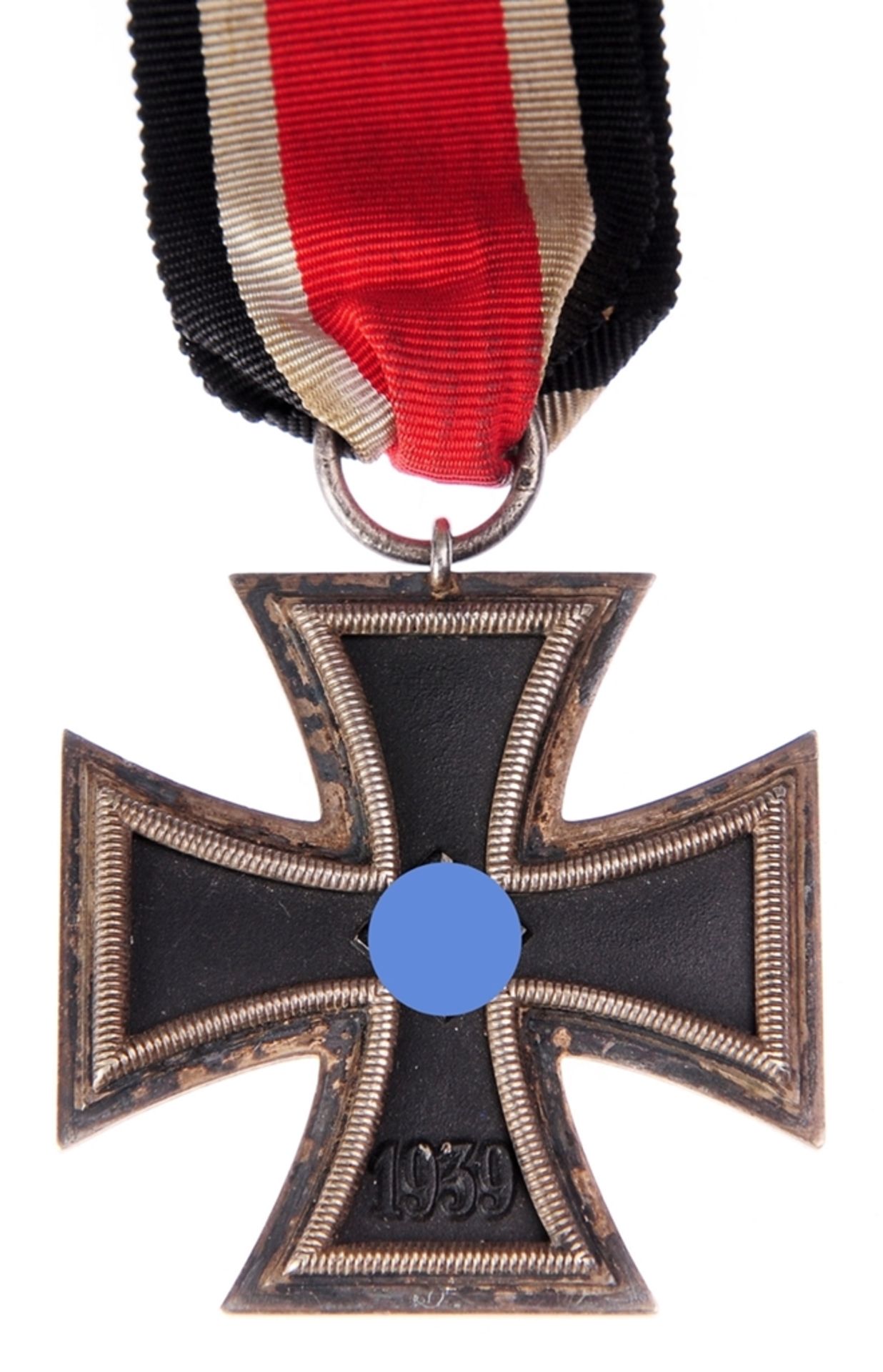 Abzeichen 2. WKEisernes Kreuz, Ausgabe 1939. Am Band. H. 4,5 cm.