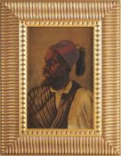Lafon, E.(Französischer Maler, 2. H. 19. Jh.) Öl/ Holz. Porträt eines Orientalen. R. u. si
