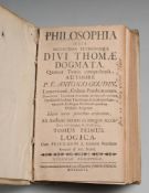 "Philosophia juxta inconcussa tutissimaque divi thomae dogmata (...)."Bd. 1. Goudin, Antonio,