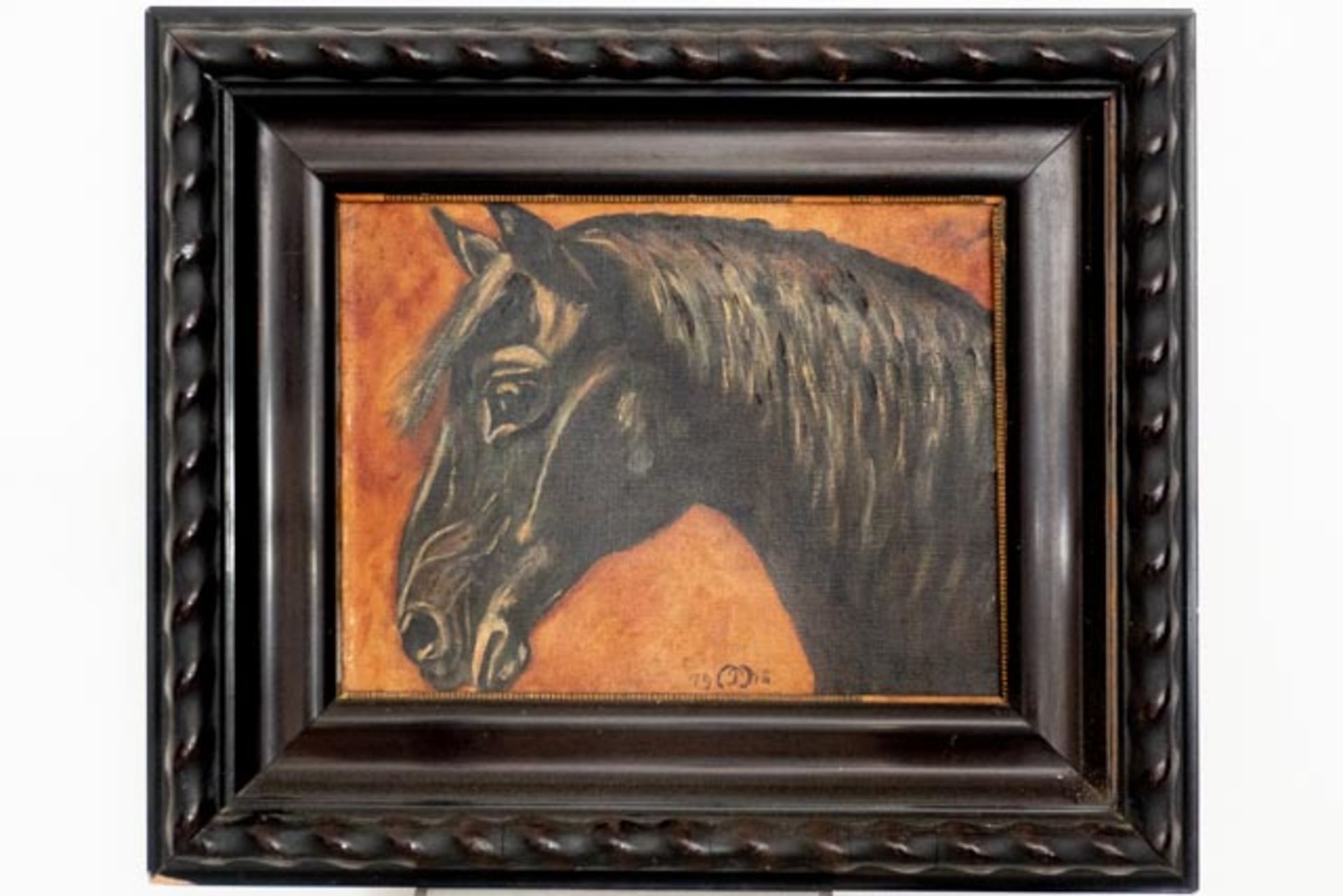 Gemälde Pferdekopf
