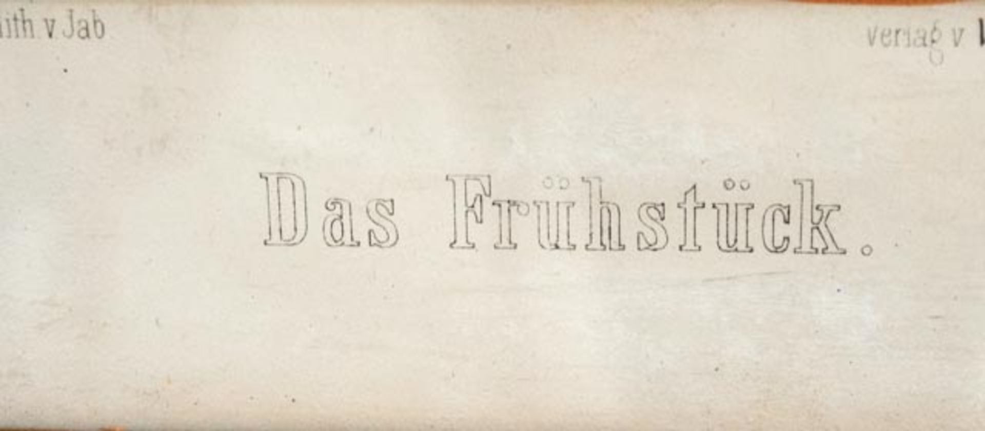 Paar Biedermeier Lithos "Das Frühstück" und "Das Abendgebet" - Image 6 of 16