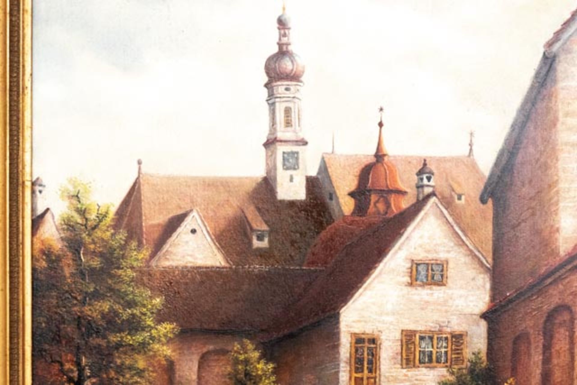 Gemälde "Klostergarten, in den Kartausen" - Bild 3 aus 9