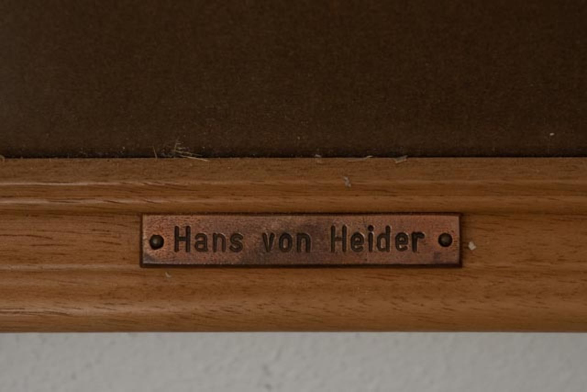 Hans von Heider "Guache und Aquarell über Bleistift" - Bild 4 aus 4