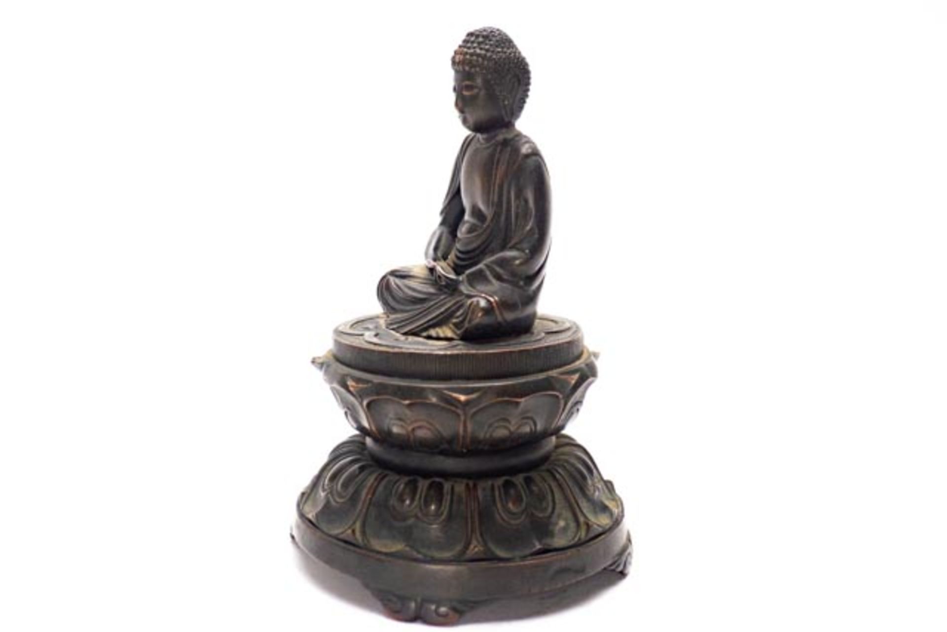 Bronze Buddha - Bild 2 aus 7