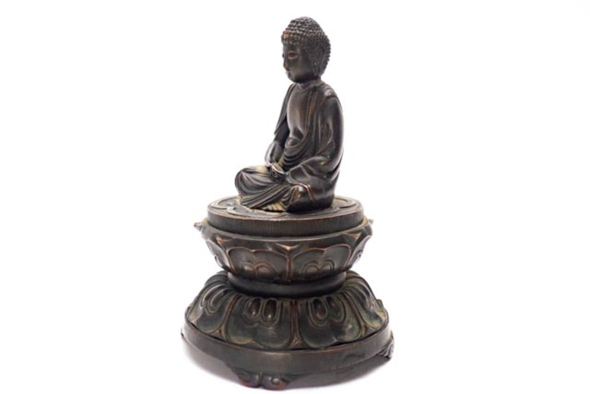 Bronze Buddha - Image 2 of 7