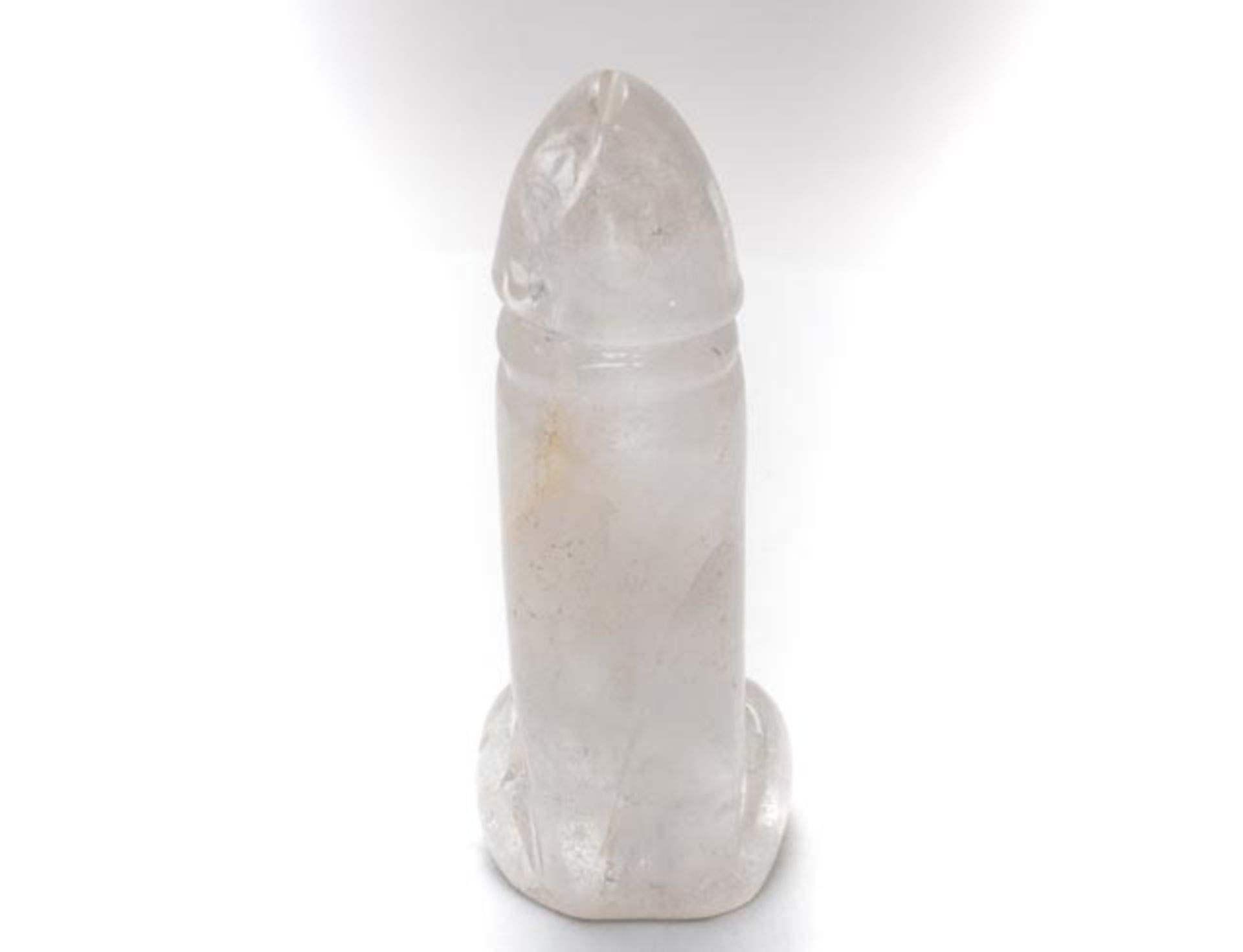 Bergkristall Phallus - Bild 2 aus 5