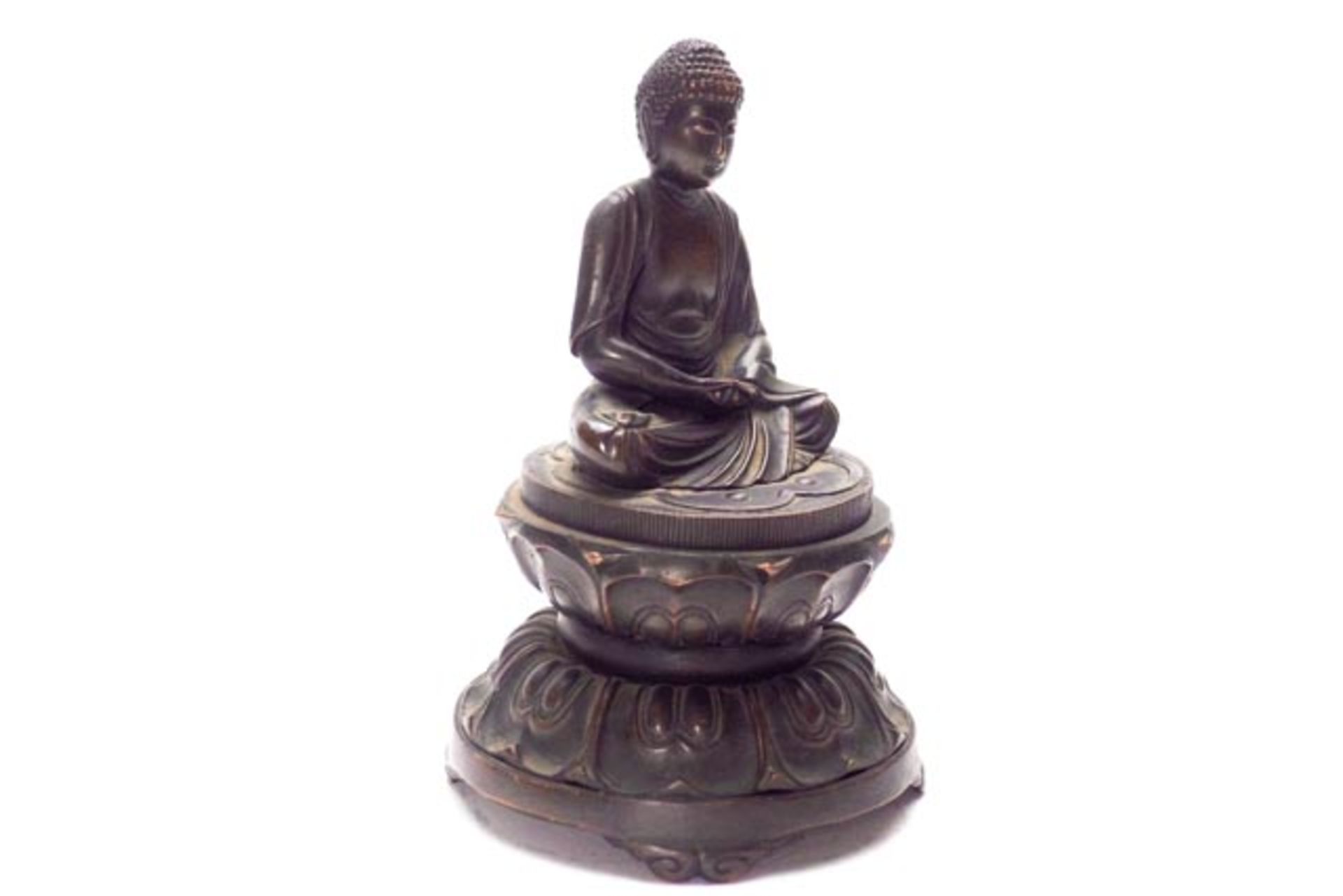 Bronze Buddha - Image 6 of 7