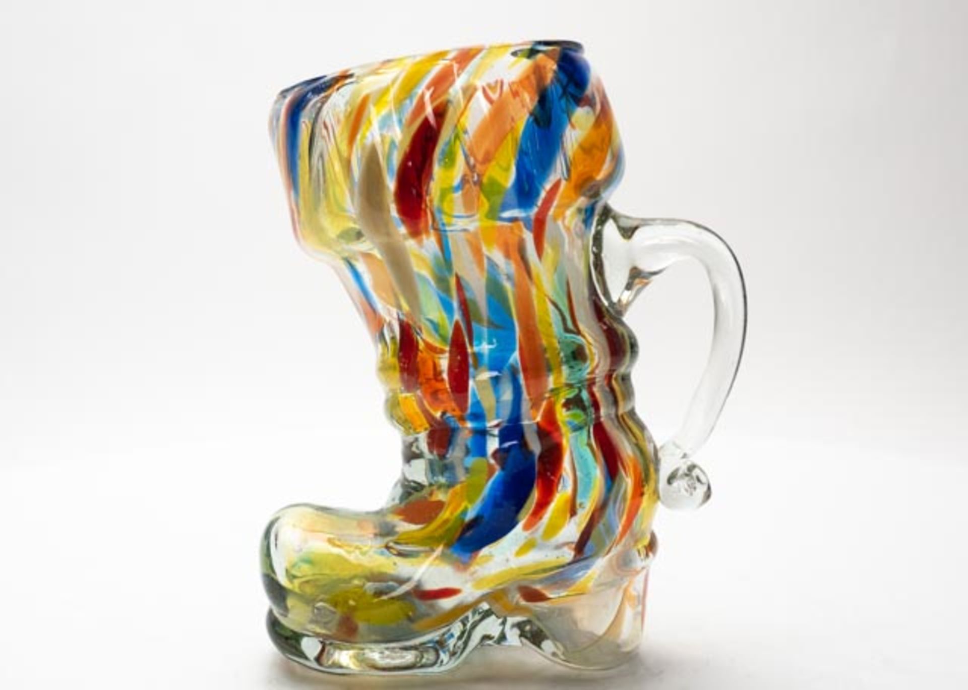 Muranoglas "bunter Stiefel"