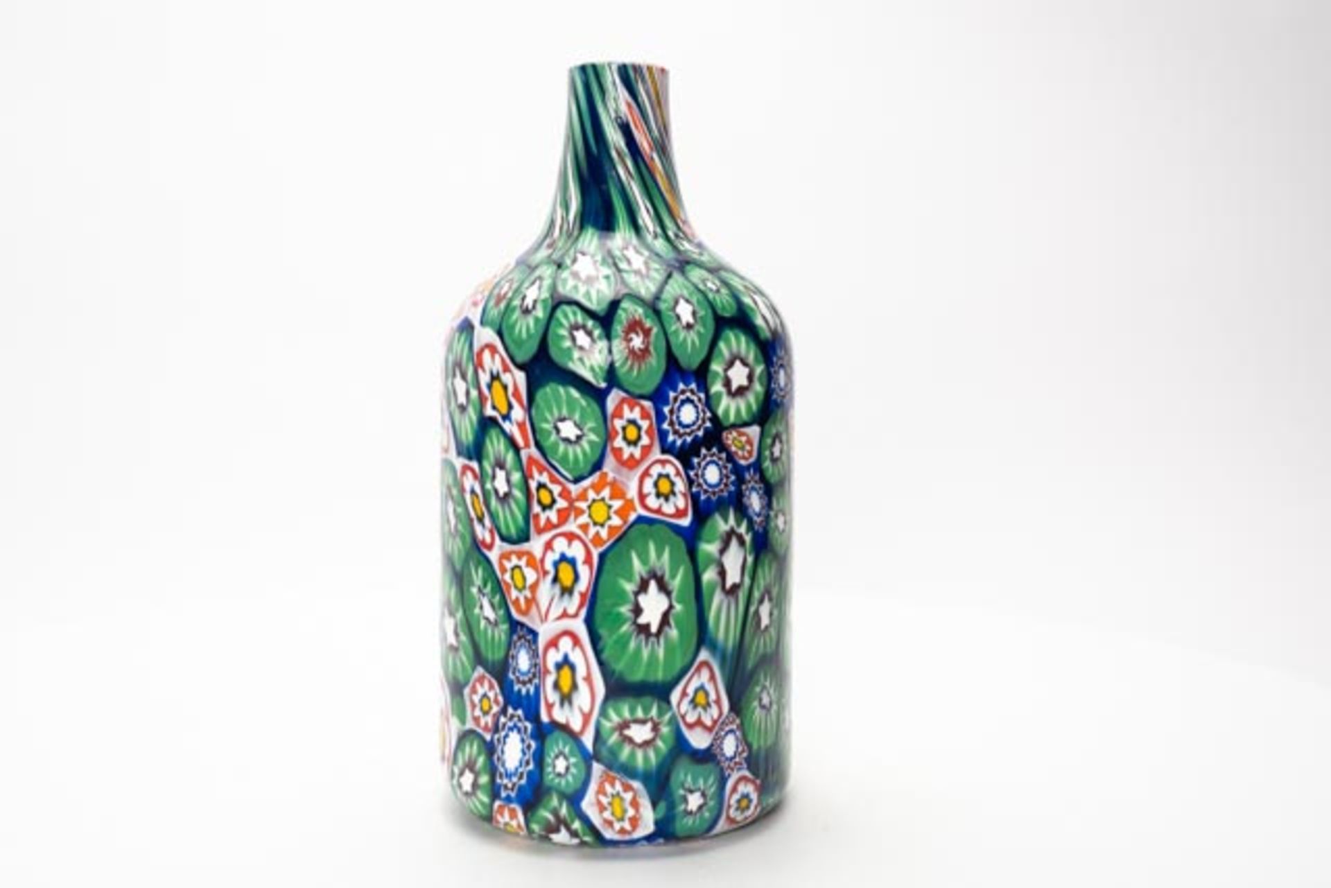 Murano Flasche "Mille Fiori" - Image 2 of 7