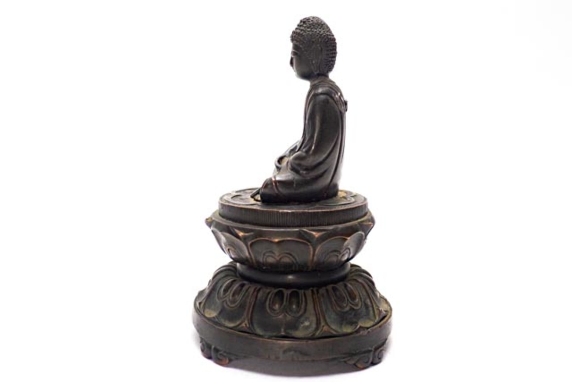 Bronze Buddha - Bild 3 aus 7