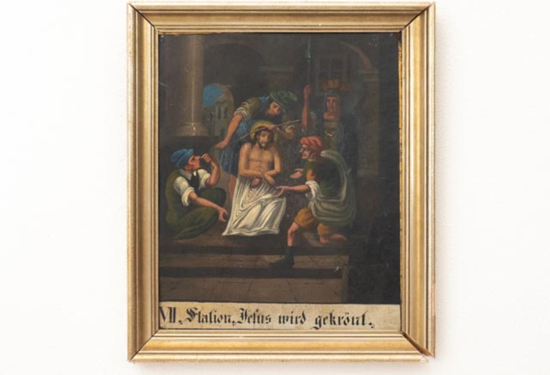 Gemälde "Jesus wird gekrönt"