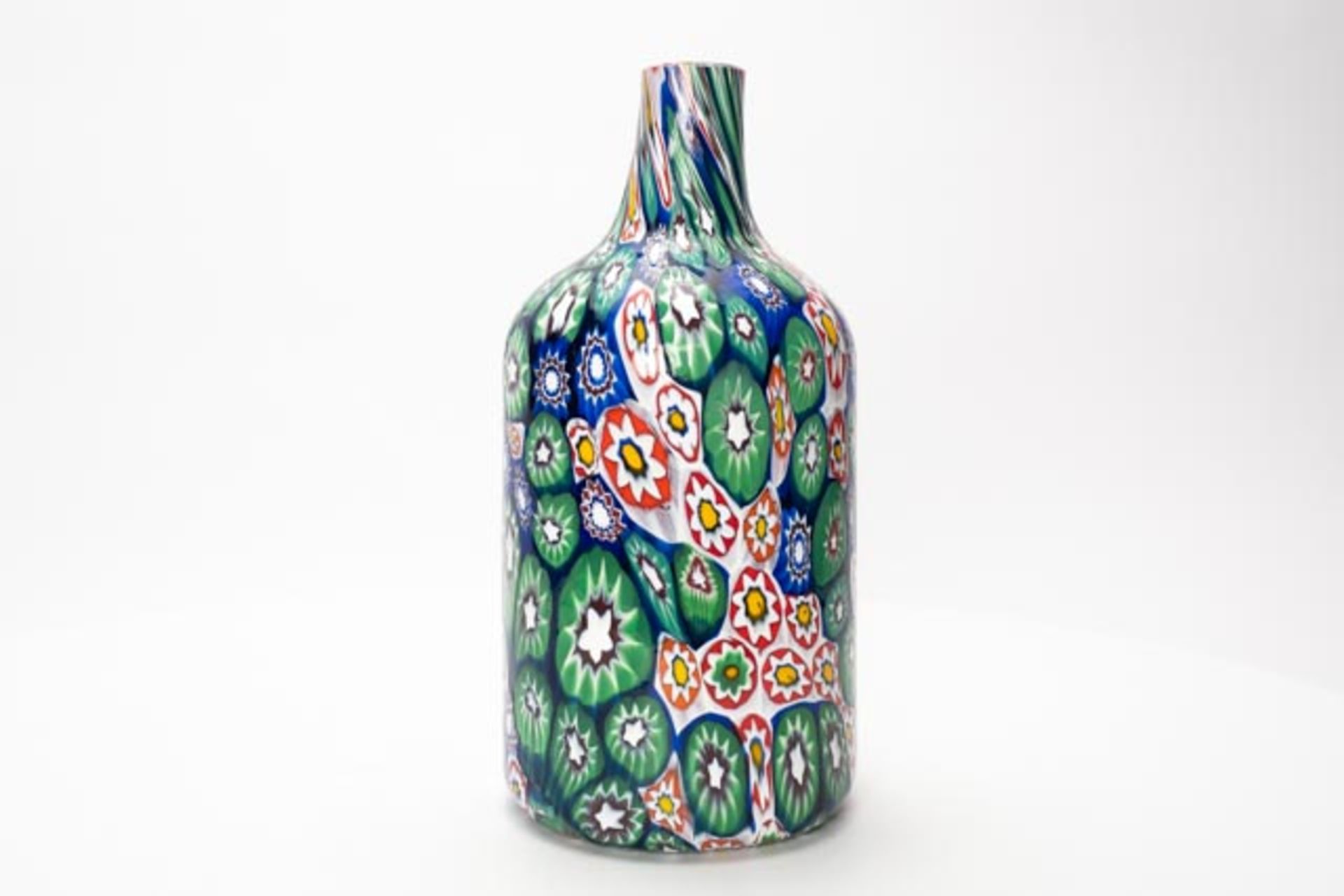 Murano Flasche "Mille Fiori" - Bild 3 aus 7