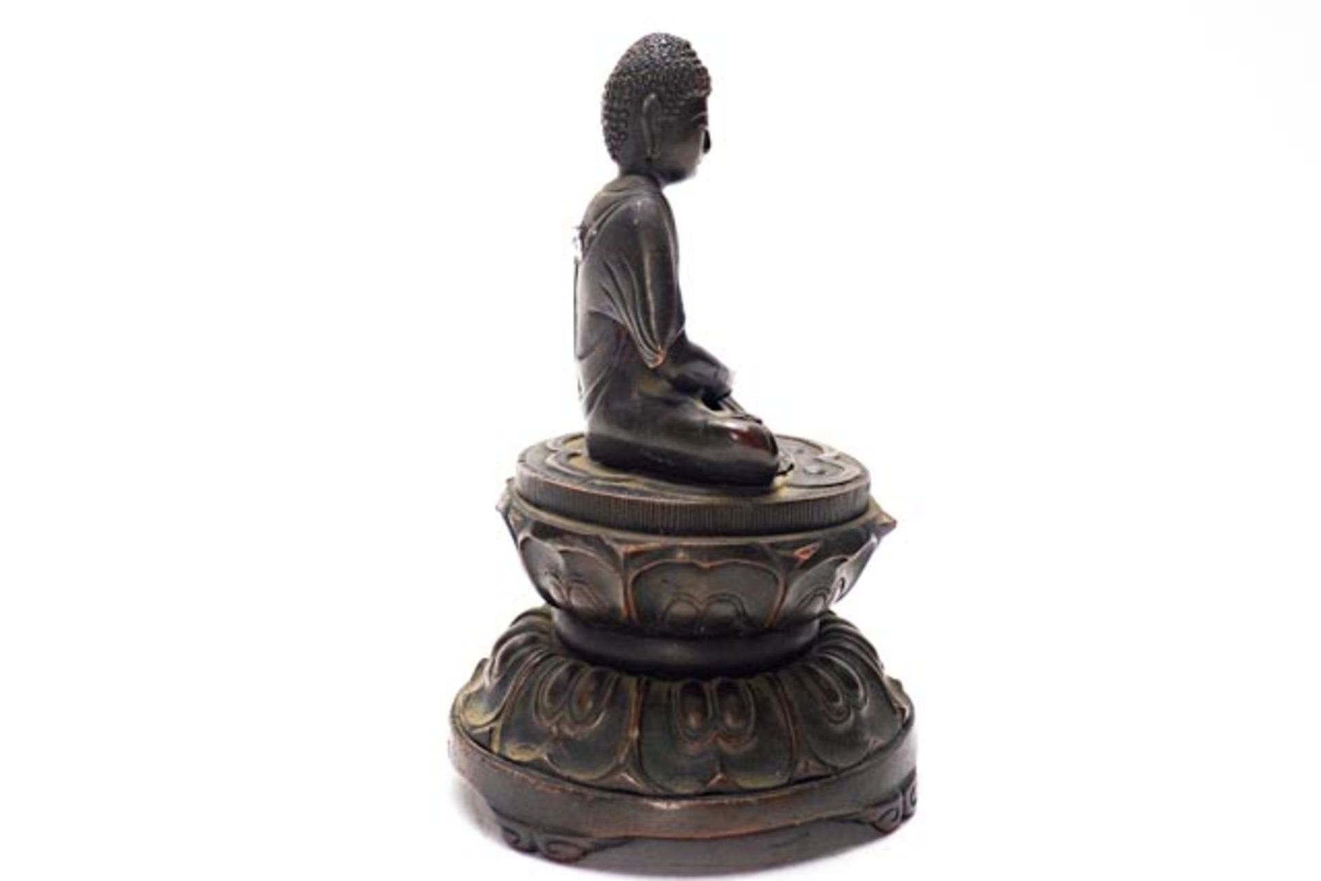 Bronze Buddha - Image 5 of 7