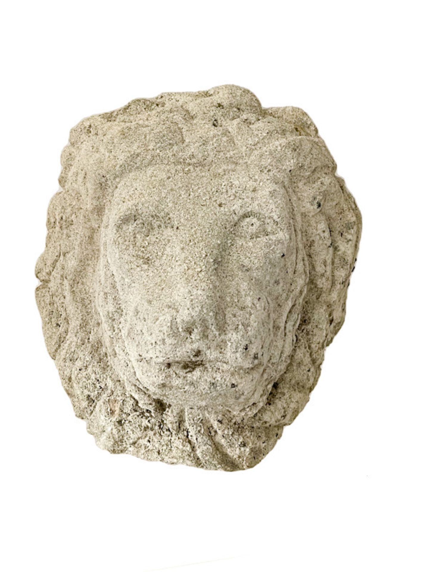 Renaissace Löwenkopf aus Sandstein - Bild 2 aus 7